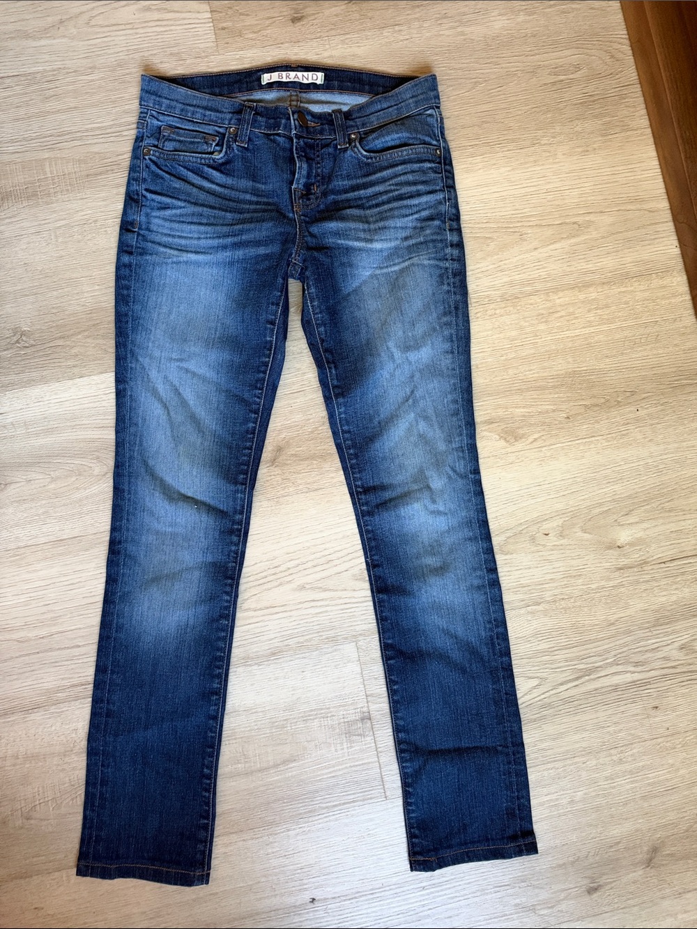 J Brand Women's Medium Blue Skinny Jeans